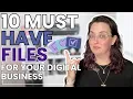 10 Simple Files Every Solopreneur Needs to Get Organized Fast