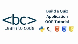 How to Code a Quiz Application - OOP Tutorial
