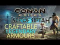 Craftable Legendary Armour Conan Exiles The Isle of Siptah DLC