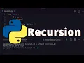 22 Recursion in Python Python for Beginners