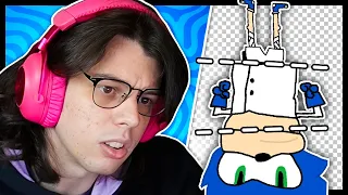 DESENHANDO DE CABEÇA PRA BAIXO! (Ft. Ycro e Scottonauta)