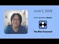 NYT Mini Crossword June 2 2025