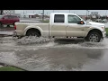 Severe storms cause street flooding in Augusta KS - 2019