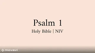 Psalm 1 - Holy Bible NIV