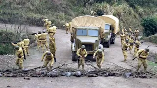日軍囂張出戰，哪料被游擊隊埋伏，瞬間被滅 ⚔️ 抗日  MMA | Kung Fu