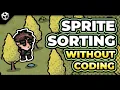 Y Sprite Sorting without coding perfect for 2d RPGs Roguelikes Roguelites