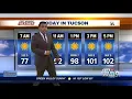 Monday s Tucson weather forecast