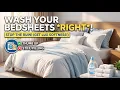 Stop Washing Your Bed Sheets WRONG Keep Them Soft Forever