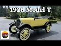 1926 Ford Model T Touring - All Original Rare Vintage Tin Lizzie in Butter Yellow