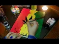 MARIJUANA WEED LEAF PAINTING with Acrylic colour Aesthetic