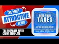 Tax Preparer Flyer Canva Template