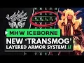 Monster Hunter World Iceborne New TRANSMOG Layered Armor System Guiding Lands Changes More