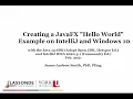 Practical Java a first JavaFX project in IntelliJ using Windows 10