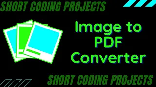 Image to Pdf Converter by Python Short Python Codes Code Heroes