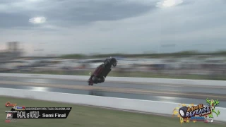 WILD VIDEO DANIEL PHARRIS TAKES FLIGHT IN HIS CORVETTE 