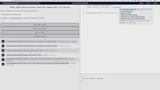 Basic Algorithm Scripting Find the Longest Word in a String