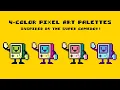Creating 4-Color Pixel Art Palettes inspired by the SUPER GAMEBOY