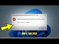 Fix Invalid Value For Registry in Windows 11 10 How To Solve invalid value for registry Error