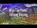 Download Lagu WIJA TAU PEDDI LELLUNG DECENG (WTPLD) || KARAOKE CIPT : SARDI UWO - NADA PRIA#sarifahmusik#playlist 