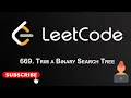 Leetcode 669 Trim a Binary Search Tree