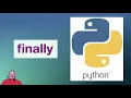 Python keyword reference FINALLY