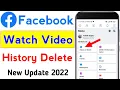 Lagu Facebook ki watch video history kaise delete kare|how to delete facebook watched videos history 2022