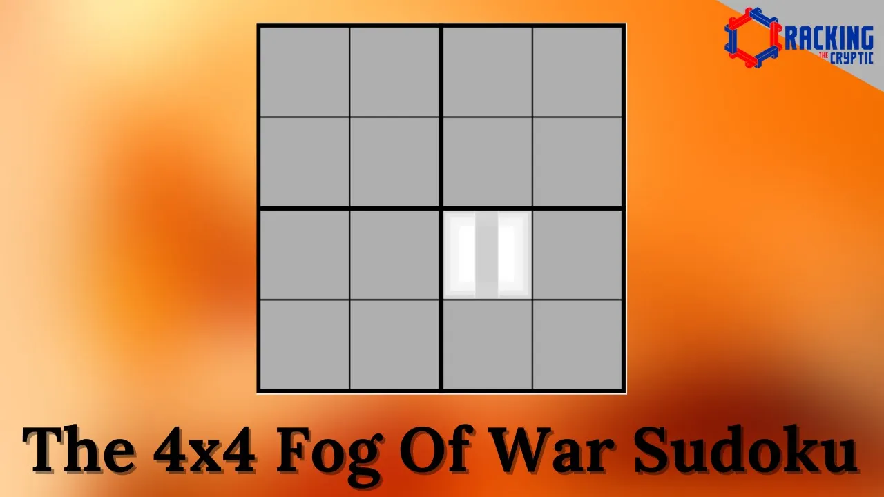 The 4x4 Fog Of War Sudoku