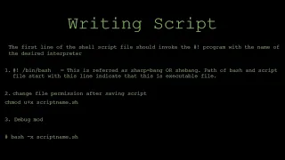 The Shell Scripting Tutorial Part-2