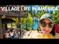 Village Life in America Lake Arrowhead Village California
