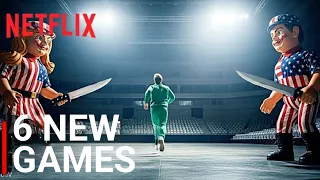 ألعاب جديدة للموسم الرابع من لعبة Squid جي هون لا يزال حي ا مسلسل جديد على Netflix 