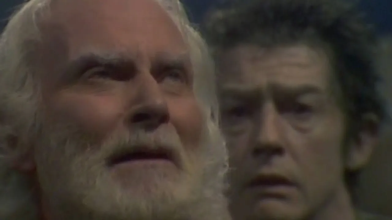 King Lear - Laurence Olivier and John Hurt - Shakespeare - 1983 - TV - Remastered - 4K