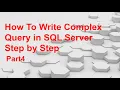 A Better Way to Write Complex SQL Query For Programmers