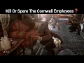 Hidden Detail If You SPARE The Cornwall Employees in Train after The Robbery - RDR2