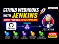 GitHub Webhooks with Jenkins Auto Trigger Pipeline DevOps Tutorial StudyWithMe