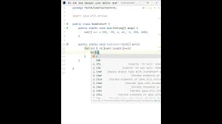 Bubble Sort Sorting Algorithm Java