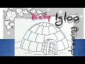 Download Lagu Easy Igloo drawing|How to draw Igloo drawing for beginners|Igloo sketch|Igloo
