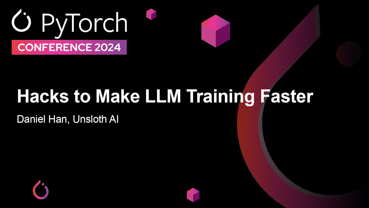 Image from Hacks to Make LLM Training Faster