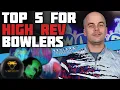 Download Lagu The FIVE BEST Bowling Balls For HIGH REV BOWLERS (4K) | Bowlers Paradise