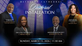 In-House Pastoral Installation Service March 15 2026