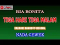 Download Lagu KARAOKE DANGDUT TIGA HARI TIGA MALAM - RIA BONITA (COVER) NADA CEWEK