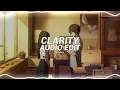 Download Lagu clarity muffoxx edit   zedd ft  foxes edit audio
