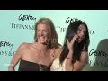 Poppy Montgomery Roselyn Sanchez At Tiffany Co Celebrates The Launch Of Frank Gehry s Premiere