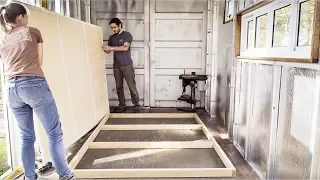 Ceiling Panels NOT ✅  Living Tiny Project EP 047