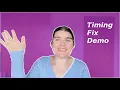 Fixing failed timing a practical example in verilog