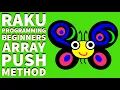 Raku Programming Tutorial Array Push Method 2024