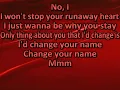 Brett Young -Change Your Name (karaoke) (by request)