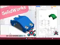 SolidWorks 3D CAD EXERCISES 70 StudyCadCam Solution Tutorial
