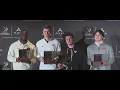 Heisman finalists take center stage in Times Square