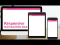 How to Create Responsive Navigation Bar using HTML and CSS in 2021