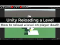 Unity Reload Scene on Player death